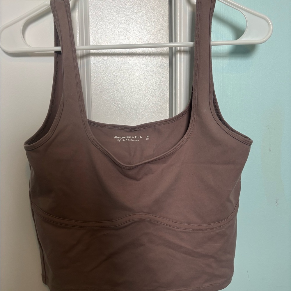 Abercrombie & Fitch Women's Brown Tank Top